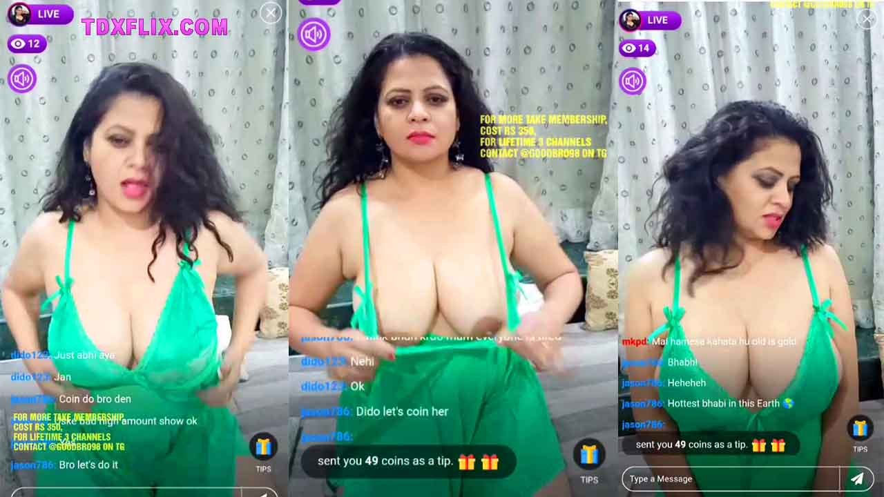 Sapna Sappu Flashing Her Boobs Nude Premium Live
