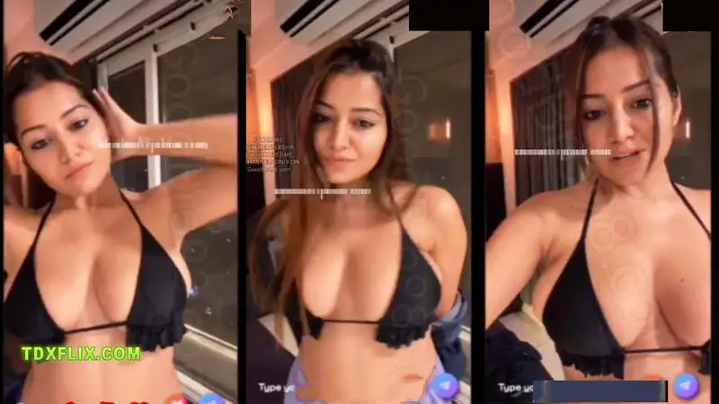 Simran Kaur Nude Live in Black Bra