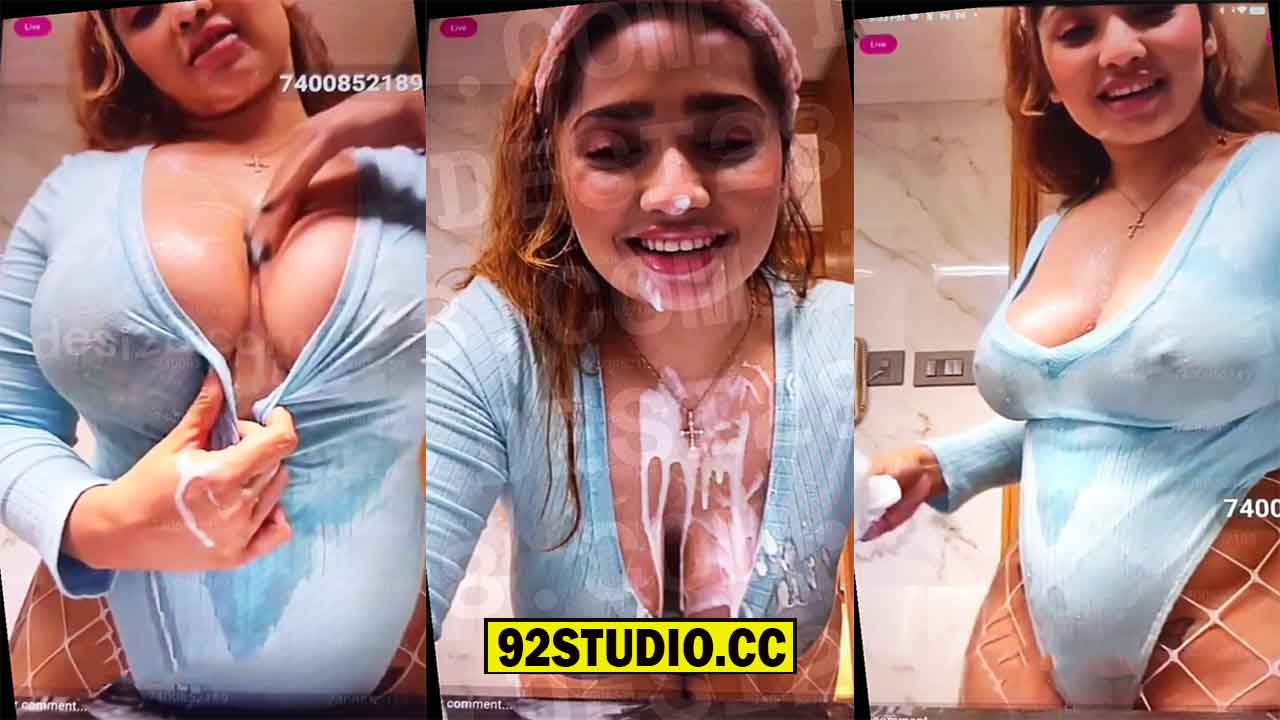 Aditi Mistry Nude Boobs Nipples Visible Play With Banana Part-2