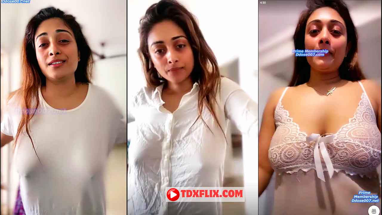 Model Satarupa Pyne Boobs Nipples Visible in Transparent Dress