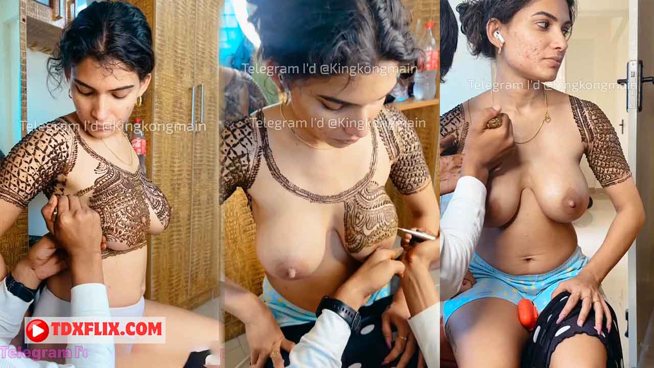 Resmi R Nair Full Nude Mehndi BTS Part-1 Video