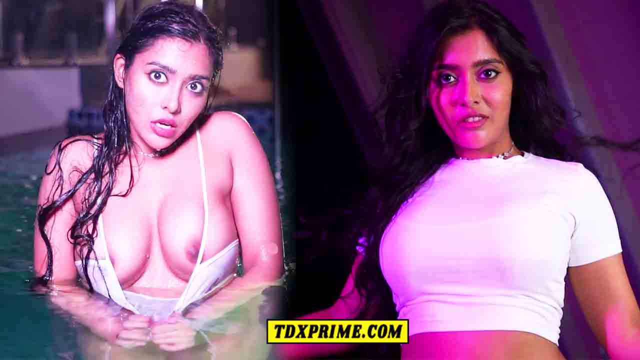Thea Dsuuza Nude in Pool Boobs Expose Video
